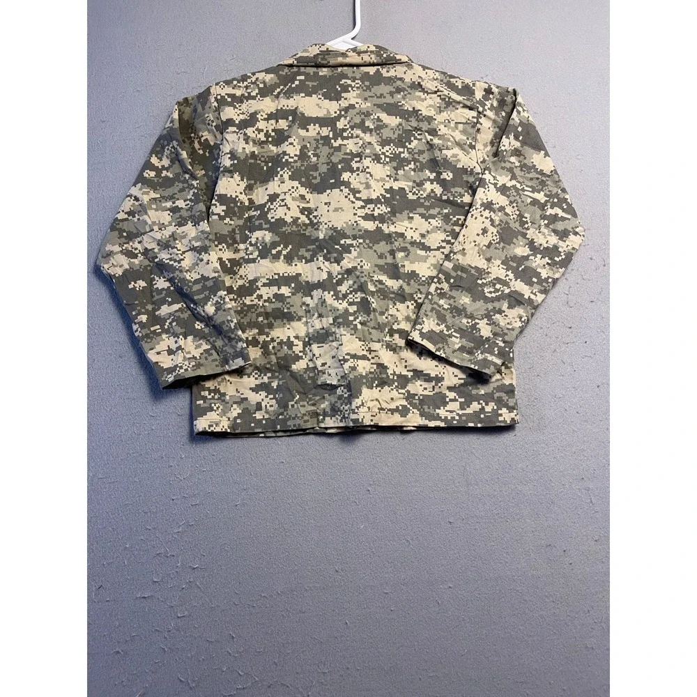 Unbranded Military Jacket Ripstop Digital Camo Green Tan Large Boys